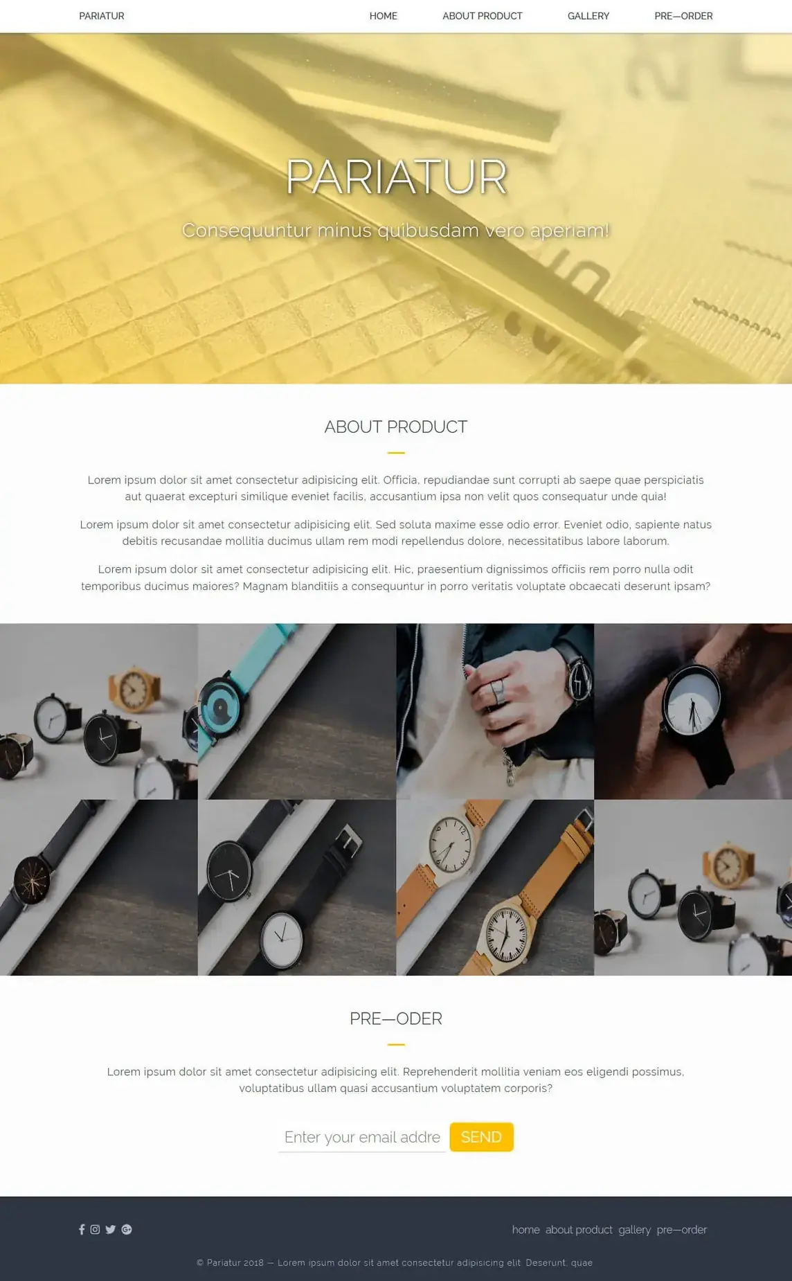 Proyek Web Pariatur