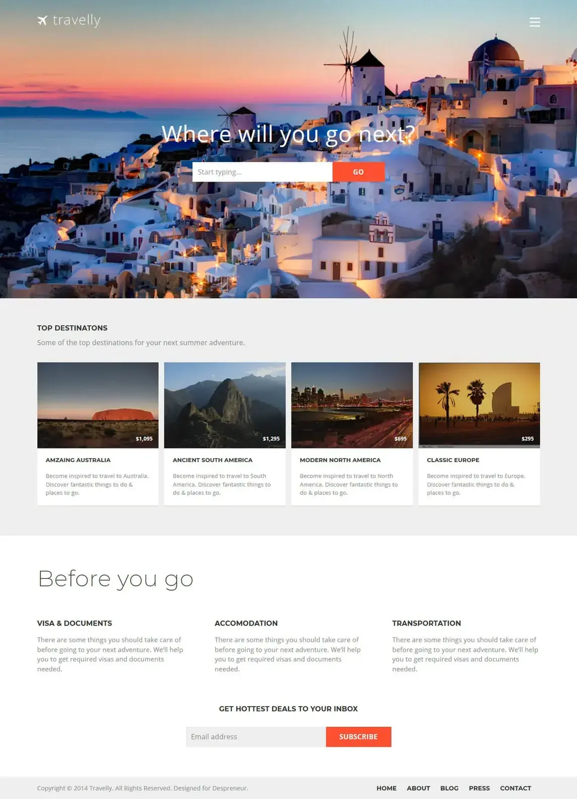 Proyek Web Travelly